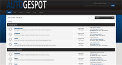Desktop Screenshot of forum.autogespot.com